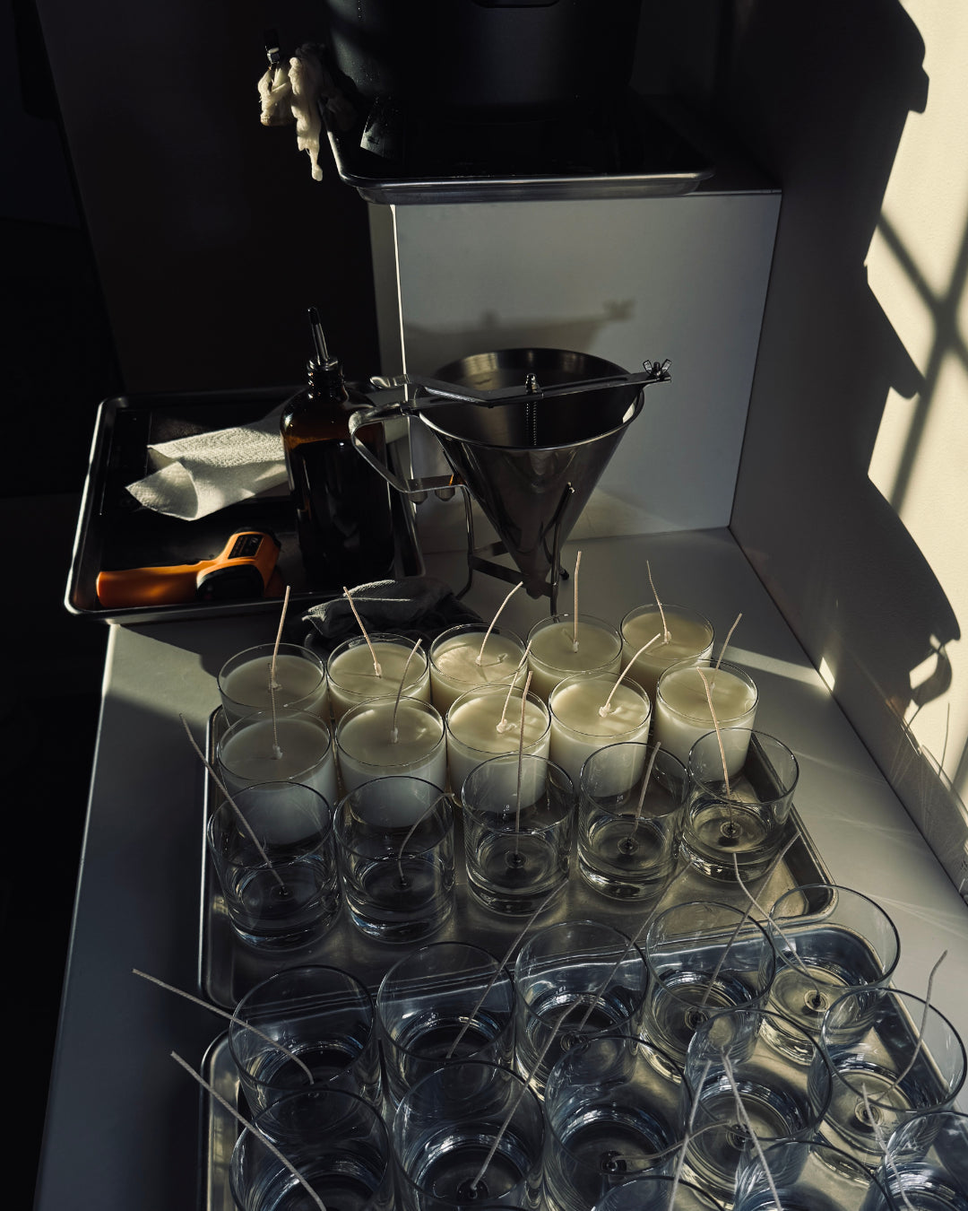In the Studio: The Art of the Pour