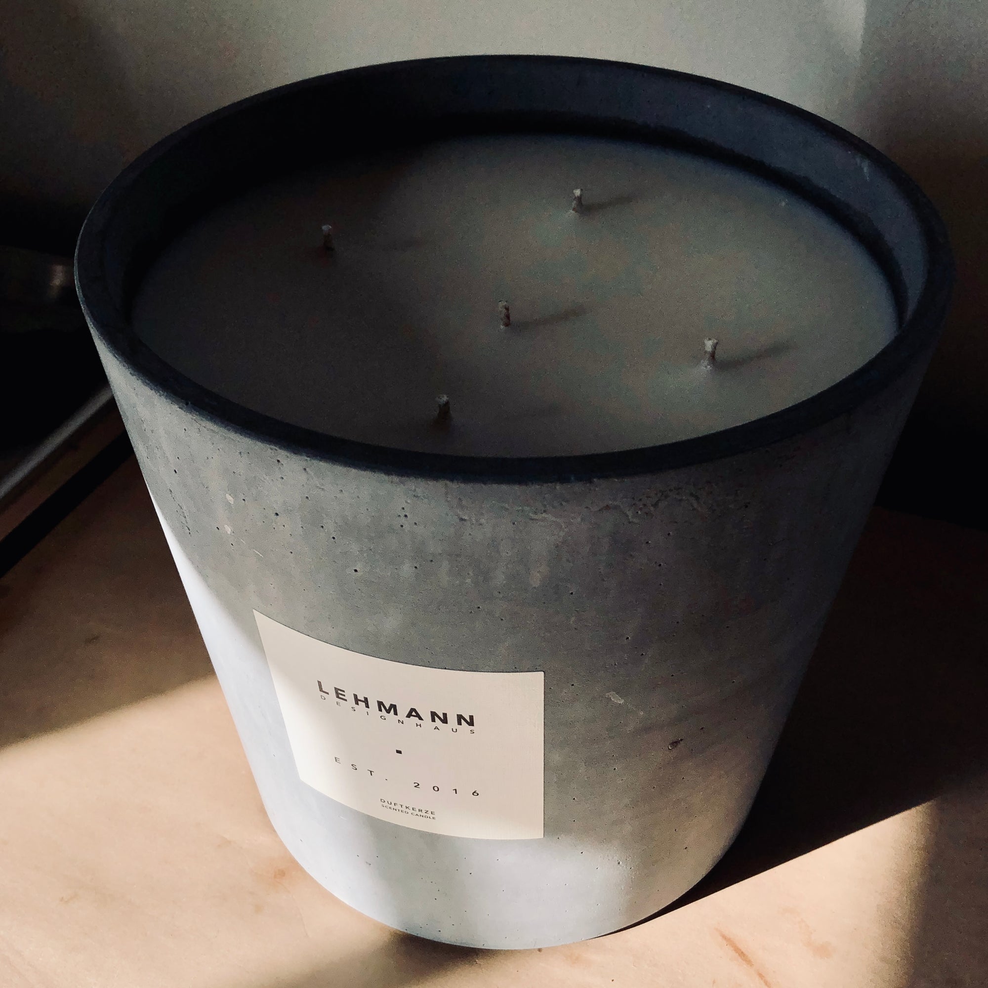 Colossal Concrete Candle