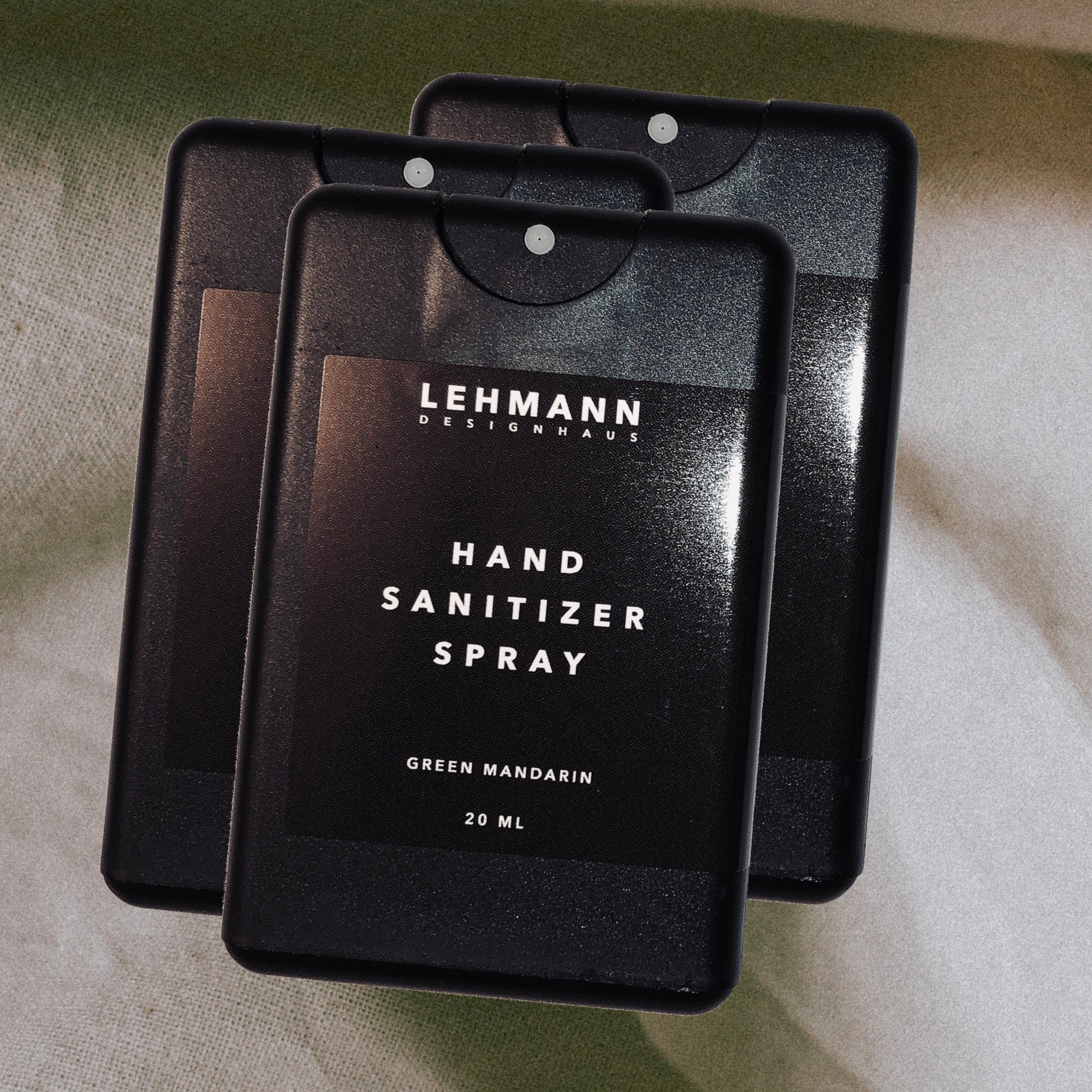 Green Mandarin Hand Sanitizer Spray (3-Pack) LEHMANN DESIGN HAUS