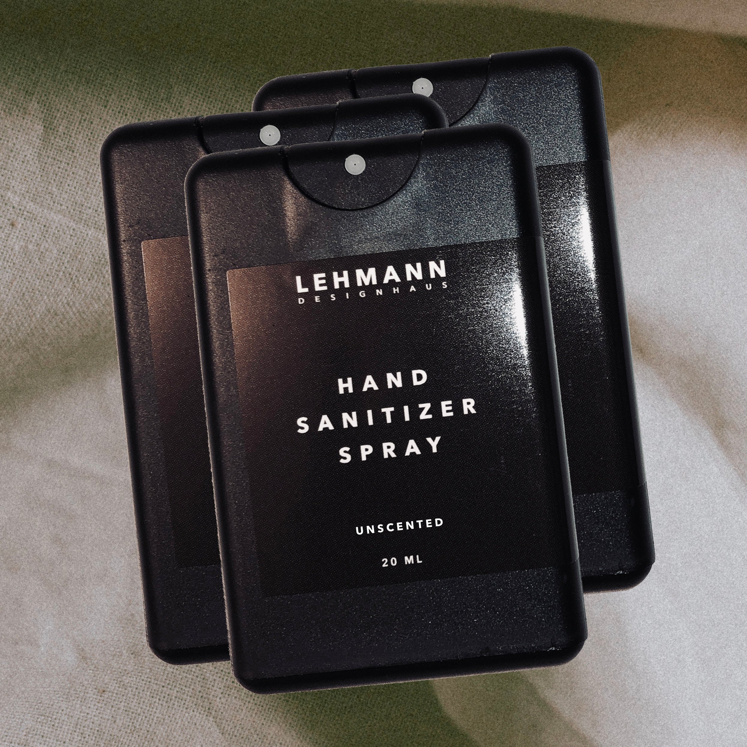 Unscented Hand Sanitizer Spray (3-Pack)
